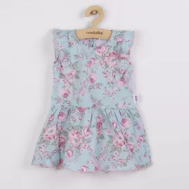 New Baby Kojenecké letní bavlněné šatičky Roses