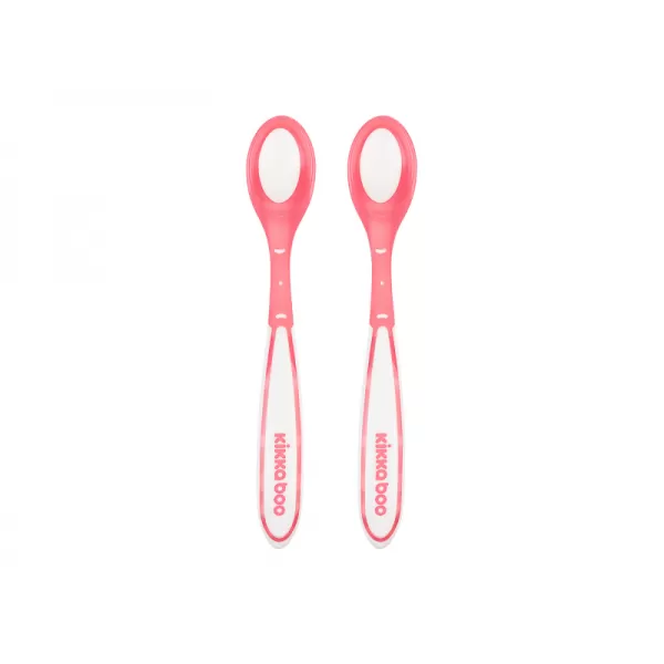 KikkaBoo Lžičky s tepelným senzorem 2 ks Boo