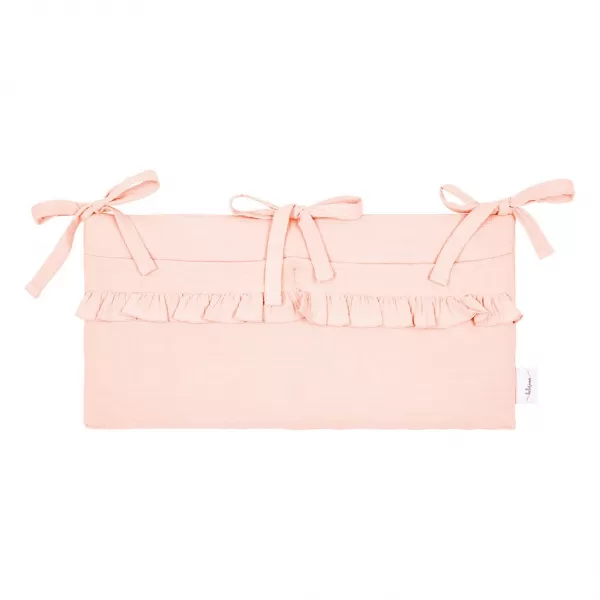 Belisima Kapsář na postýlku Mušelín old pink