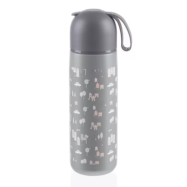 Zopa Termoska na tekutiny se silikonovým držákem 400 ml