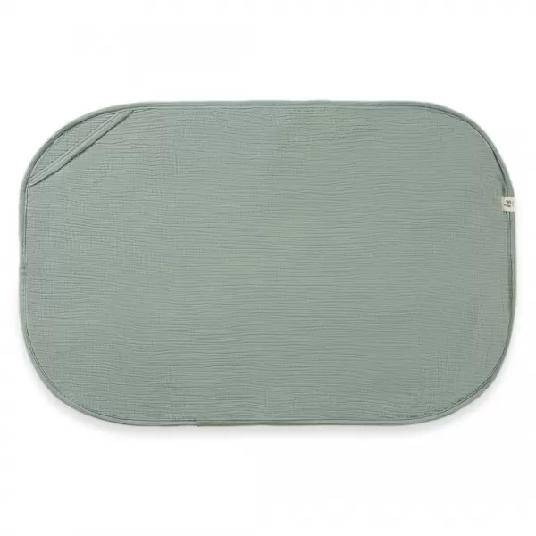 Hauck Podložka a ručník 2v1, sage