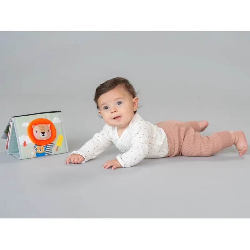 Taf Toys Knížka pro hru na bříšku Savana