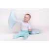 New Baby Kojenecké body Classic II šedé s hvězdičkami