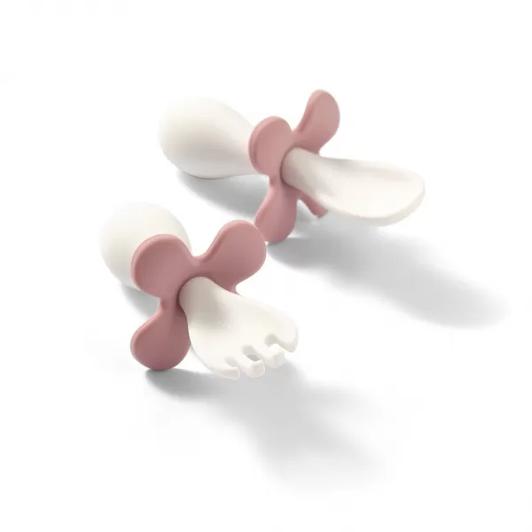 Baby Ono Ergonomický příbor pro děti růžový