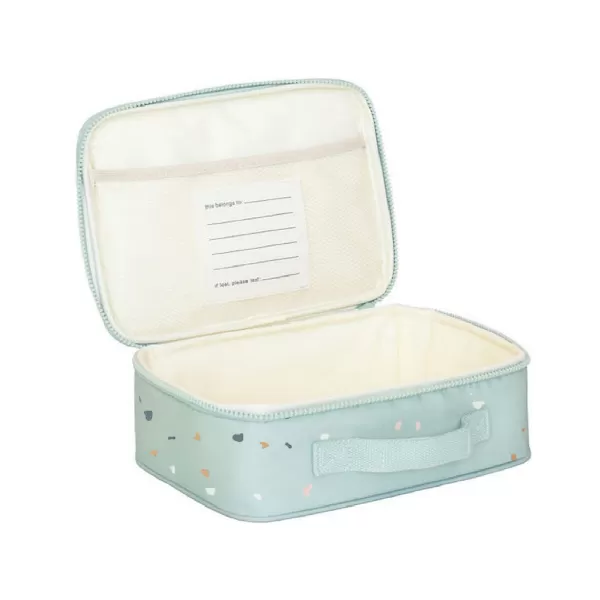 3 SPROUTS Taška na svačinu Recycled Terrazzo Green