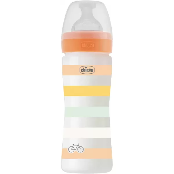 CHICCO Láhev kojenecká Well-being silikon 250ml uni