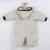 Koala Zimní kojenecká kombinéza s kapucí Star Vibes