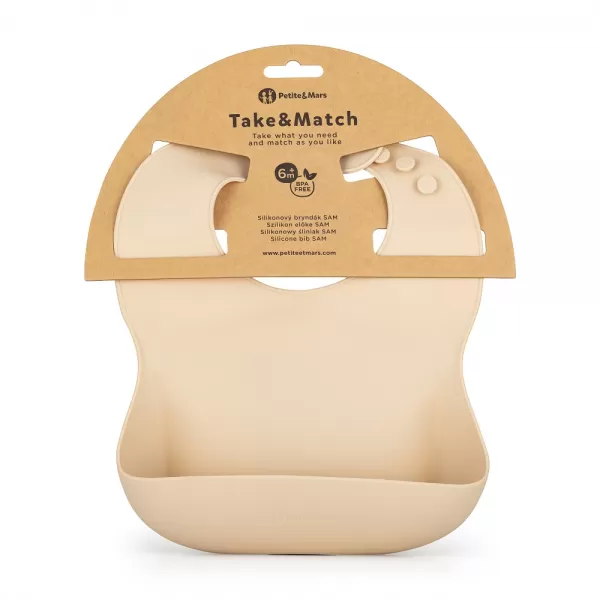 PETITE&MARS Bryndák silikonový Sam Take&Match 6m+