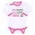 New Baby Body s potiskem 50% MAMINKA + 50% TATÍNEK - 100% JÁ růžové