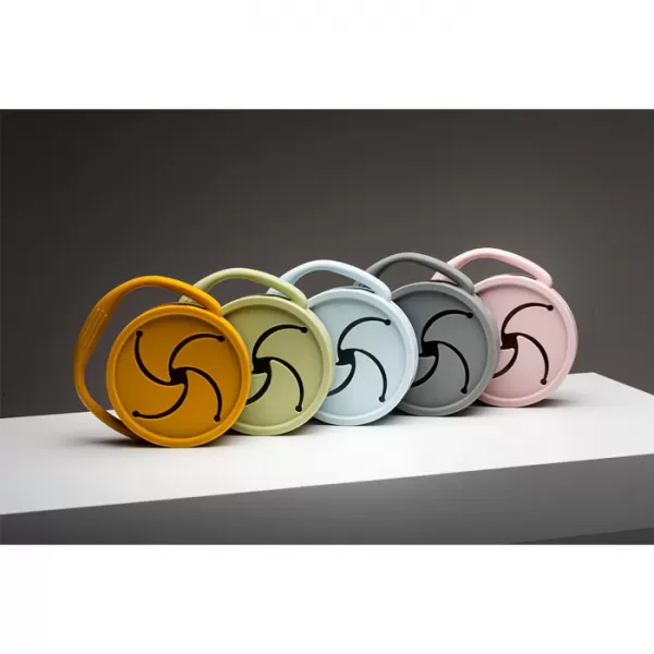 INTERBABY Skládací silikonový HRNEK na svačinku