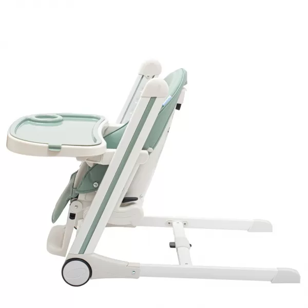 New Baby Jídelní židlička Muka dusty green