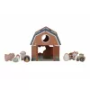 Little Dutch Domek s vkládacími tvary dřevěný Farma