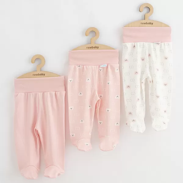 New Baby Kojenecké polodupačky Classic II Holka 3ks