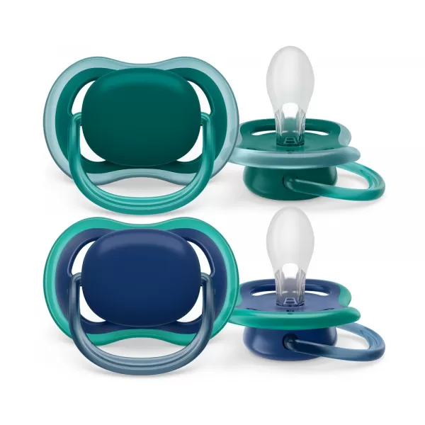 Avent Šidítko Ultra air neutral 6-18m chlapec modrá, 2ks