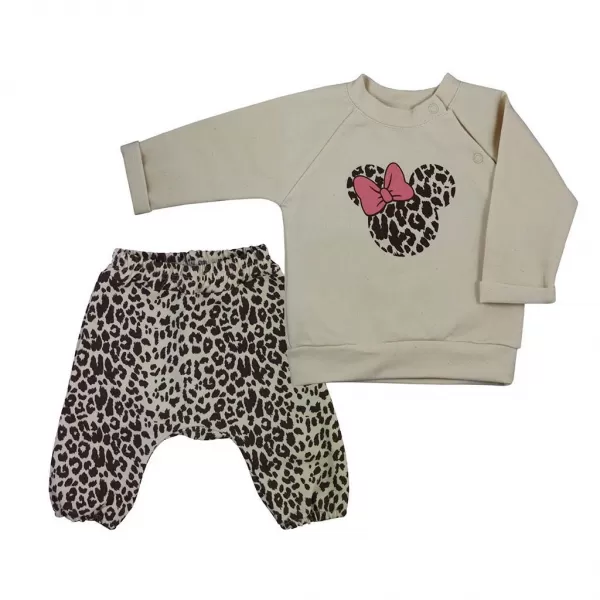 Koala Kojenecké tepláčky a mikinka Panther girl