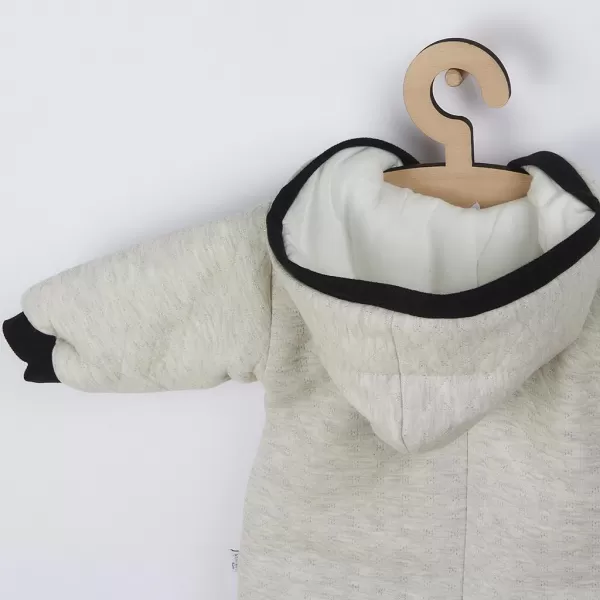 Koala Zimní kojenecká kombinéza s kapucí Star Vibes