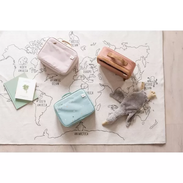 3 SPROUTS Taška na svačinu Recycled Terrazzo Green