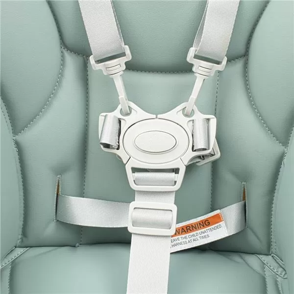 New Baby Jídelní židlička Muka dusty green