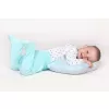 New Baby Kojenecké body Classic II šedé s hvězdičkami