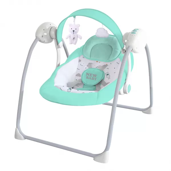 New Baby Dětské houpací lehátko TEDDY Mint