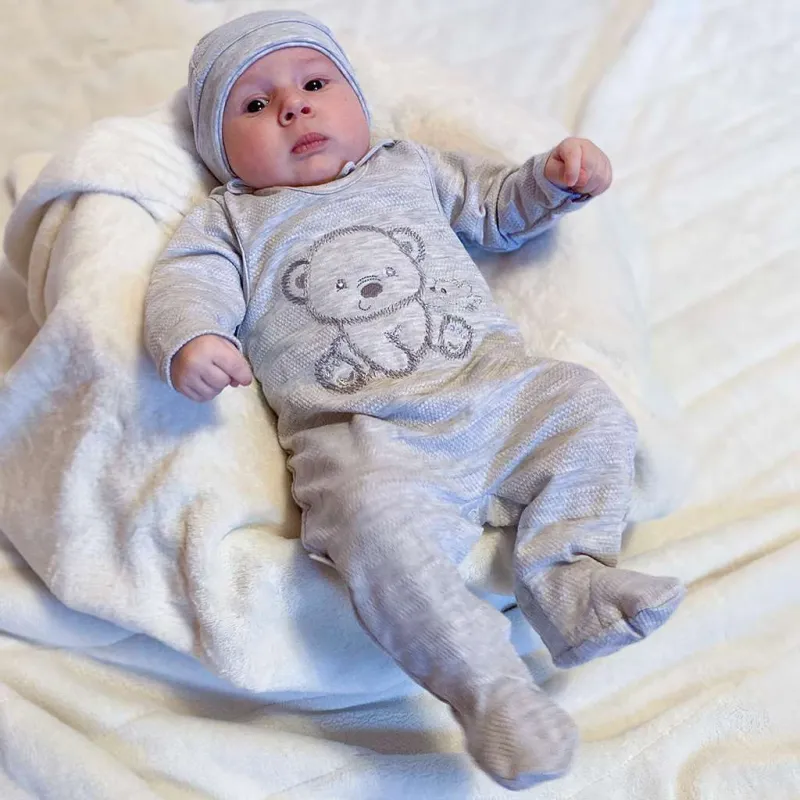 New Baby Kojenecká soupravička do porodnice Sweet Bear