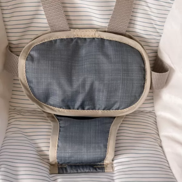INGENUITY Houpačka konvertibilní s melodií Swing'n Go Chambray 0m+ do 9kg