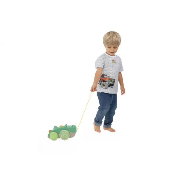 CHICCO Hračka na tahání Krokodýl Eco+ 12m+