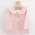 New Baby Kojenecký kabátek na knoflíky Luxury clothing Laura růžový