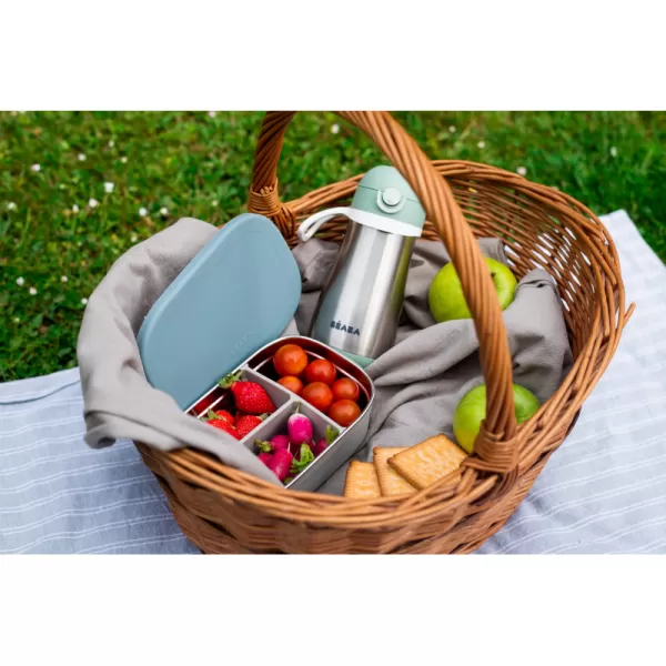 Beaba Svačinový box nerez Velvet