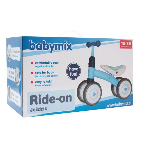 Baby Mix Dětské odrážedlo Baby Bike Fruit pink