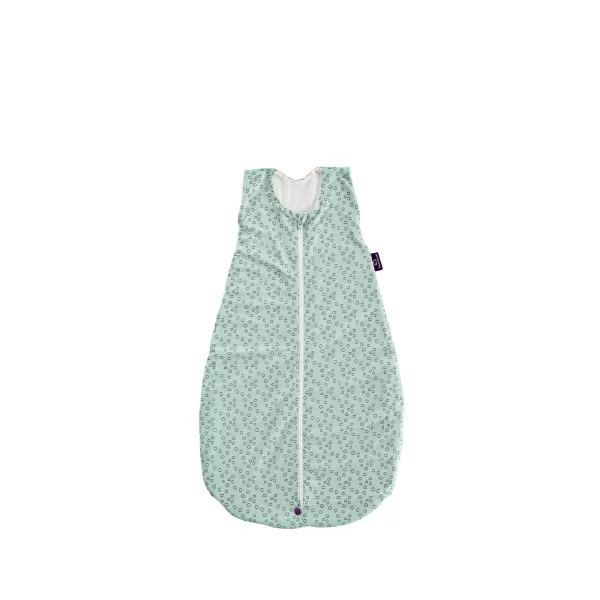 TRÄUMELAND Letní spací pytel Liebmich Tencel Kreise mint 90 cm