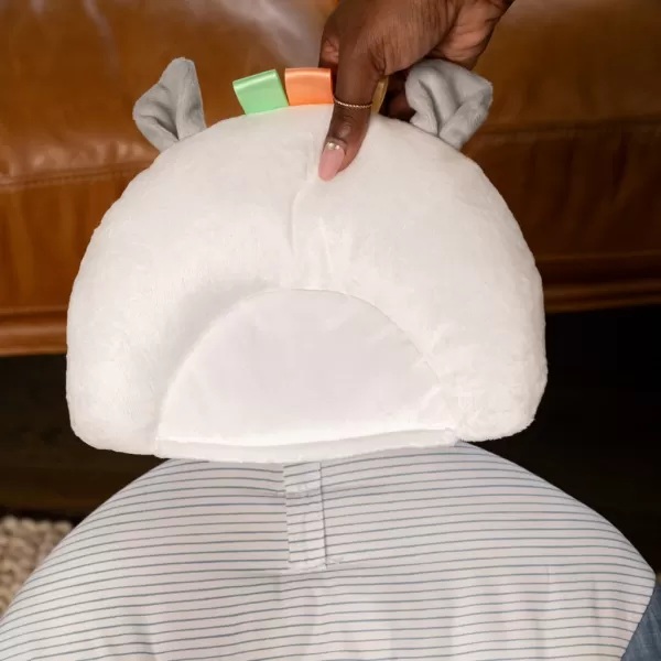 INGENUITY Houpačka konvertibilní s melodií Swing'n Go Chambray 0m+ do 9kg