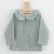 New Baby Kojenecký kabátek na knoflíky Luxury clothing Laura šedý