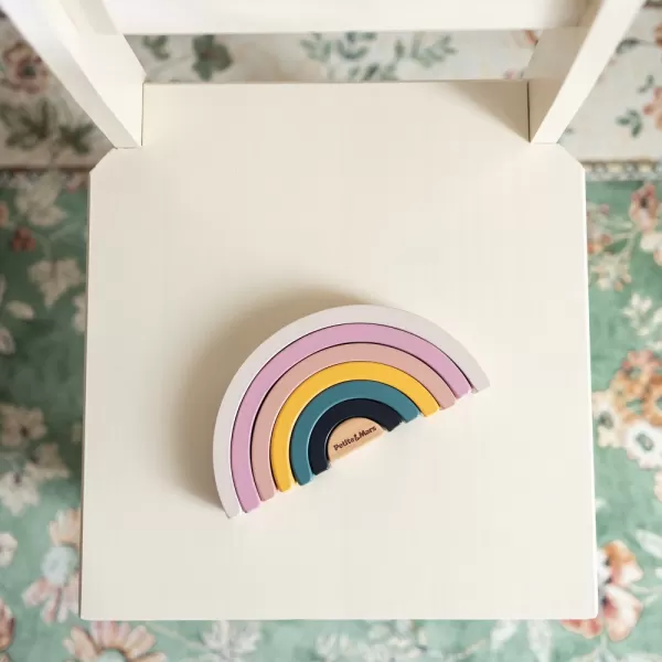 PETITE&MARS Hračka dřevěná skládací Stardust Wood of Mars 24m+