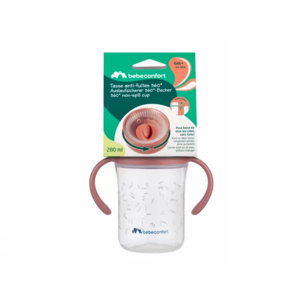 Bebeconfort Hrnek trénovací 360° 280ml 6m+