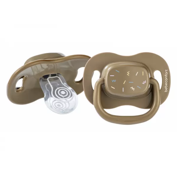 Bebeconfort Šidítko silikonové symetrické 2ks 6m+