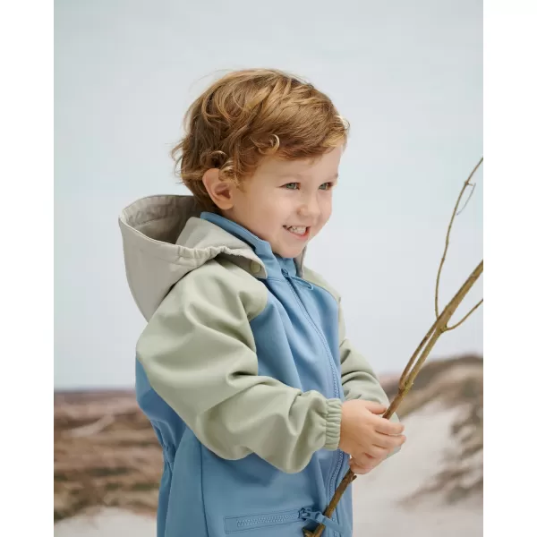 LEOKID Softshellový overal Color Block