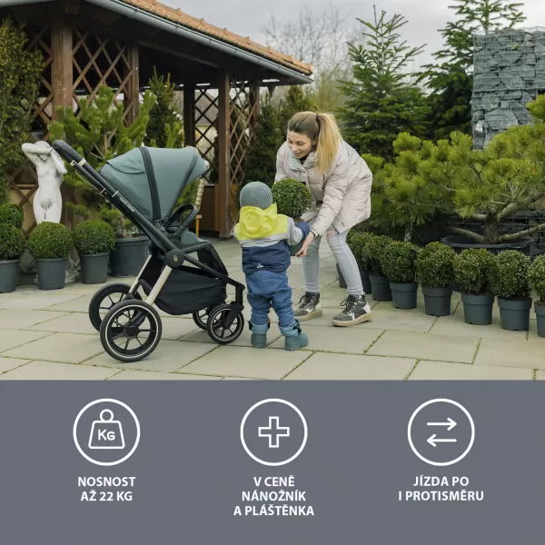 Zopa Set kočárek Move Cross 2 + korba XL + adaptér