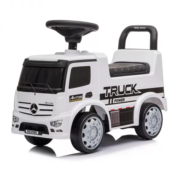 Milly Mally Dětské odrážedlo se zvukem Mercedes ANTOS bílé