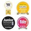 Bambino Mio Sada látkových plenek Miosoft Cute Fruit vel. 1 (do 9 kg)