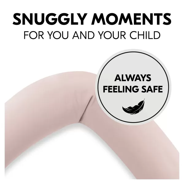 Hauck Multifunkční polštář NURSE N CARE, Smoky Pink