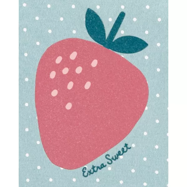 CARTER'S Body krátký rukáv Strawberry dívka LBB 5 ks PRE/vel. 46