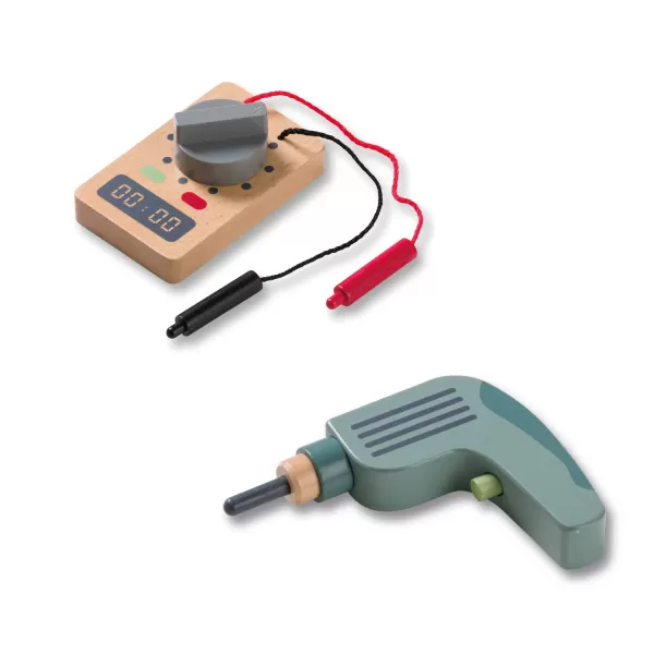 Hauck dřevěné Nářadí s opaskem Learn to Work ¨