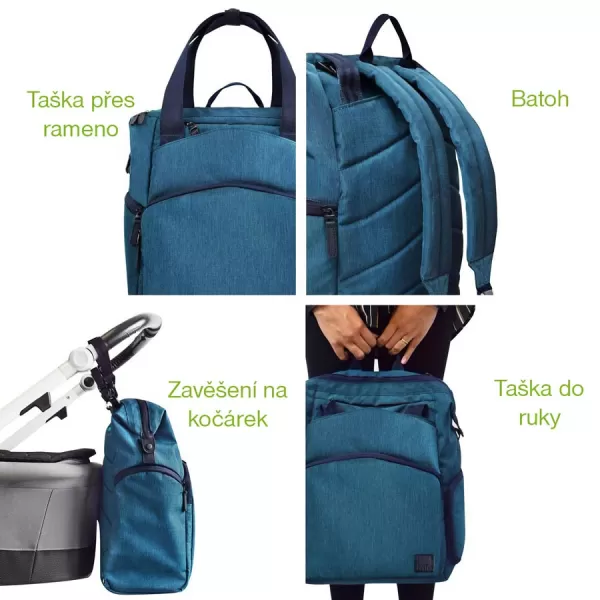 Bambino Mio Batoh přebalovací taška Bambinomio