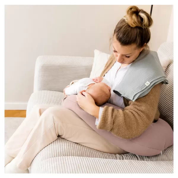 Hauck Multifunkční polštář NURSE N CARE, Smoky Pink