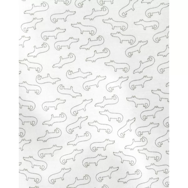 CARTER'S Set 3dílný body kr. rukáv, body dl. rukáv, tepláky Green Croc kluk LBB PRO, vel. 46