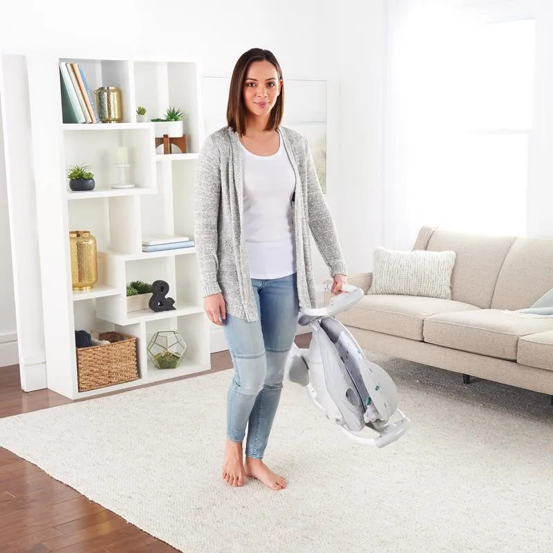 INGENUITY Houpačka konvertibilní vibrující s melodií Nash 2v1, 0m+ do 9 kg