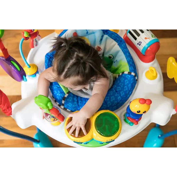 BABY EINSTEIN Skákadlo/aktivní centrum 2v1 Neighborhood Symphony 6m+ do 11 kg