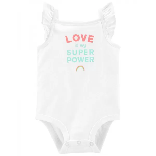 CARTER'S Body tílko White dívka 24 m, vel. 92