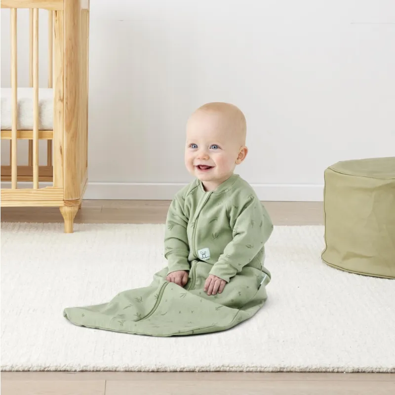 ERGOPOUCH Pytel na spaní s rukávy organická bavlna Jersey 3-12 m, 6-10 kg, 1 tog